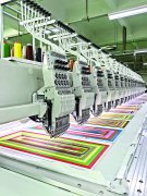 质感堪比手绣！惠州神田绣花机产物令人冷艳