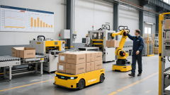 从码垛到搬运机械人正正在让工场动起来